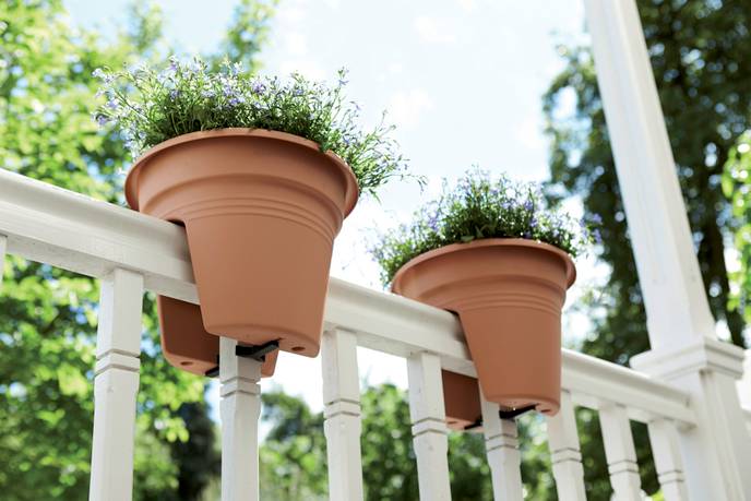 green basics flower bridge 55cm mild terra